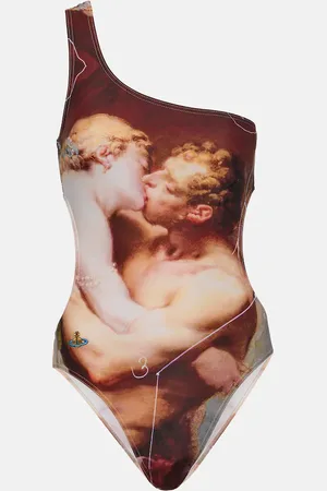 Vivienne Westwood The Kiss one-shoulder swimsuit