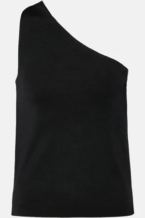 NILI LOTAN Vivianne knitted one-shoulder top