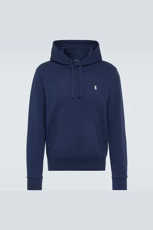 Ralph Lauren Logo cotton jersey hoodie