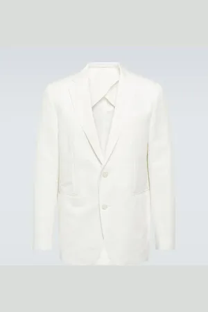 Orlebar Brown Thasos Beach linen and cotton blazer