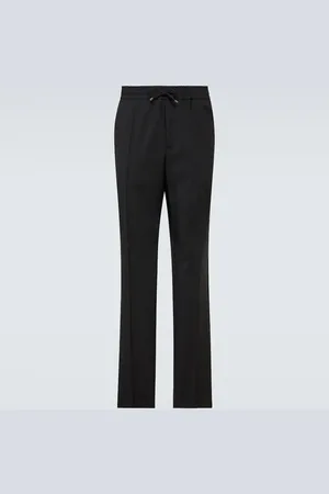 VALENTINO Wool and mohair slim pants