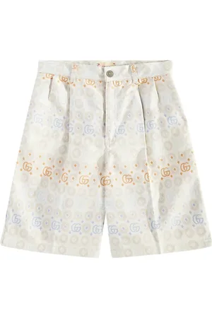 Gucci Double G cotton jacquard shorts