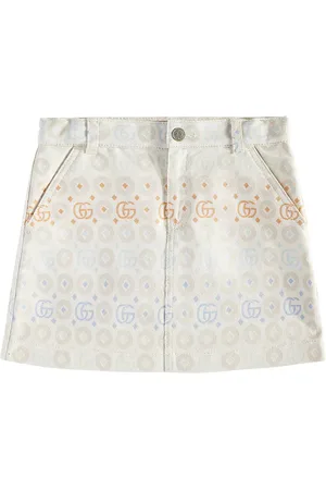 Gucci GG cotton jacquard skirt