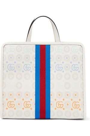Gucci Double G jacquard canvas tote bag