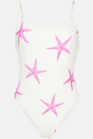 VALENTINO Starfish printed swimsuit