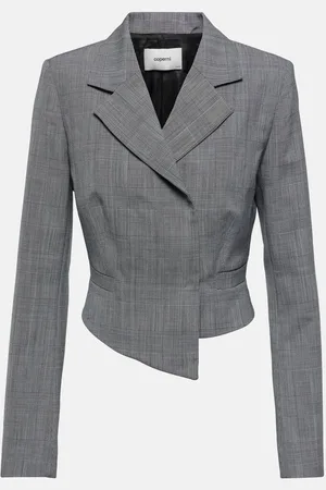 COPERNI Prince of Wales virgin wool blazer