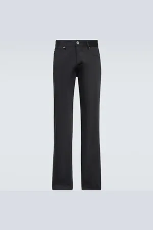 Ami Cotton straight pants