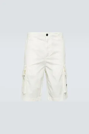 C.P. Company Cotton-blend twill cargo shorts