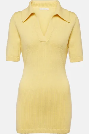 EMILIA WICKSTEAD Dory ribbed-knit wool top