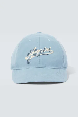 AMIRI Baroque logo canvas baseball cap