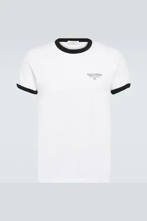 VALENTINO Logo cotton jersey T-shirt