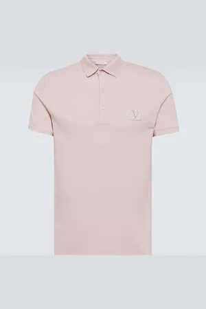 VALENTINO Logo cotton piquÃ© polo shirt