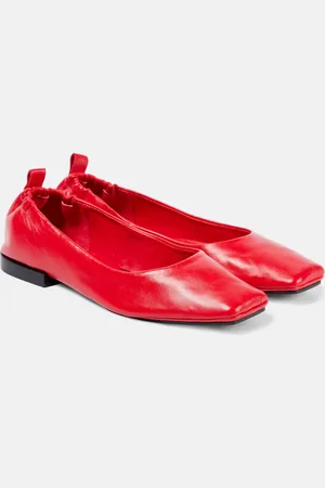 Souliers Martinez Nova Montjuic leather ballet flats