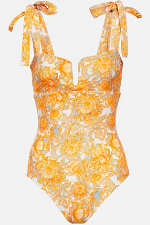 La DoubleJ Barbarella floral swimsuit