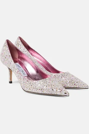 Jimmy Choo Love 65 glitter pumps