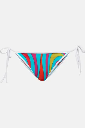 Puccini Marmo printed bikini bottoms
