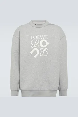 Loewe X On logo jersey sweatshirt