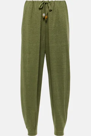 Loro Piana Gargano linen tapered pants