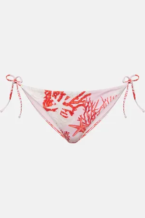 VERSACE Printed bikini bottoms