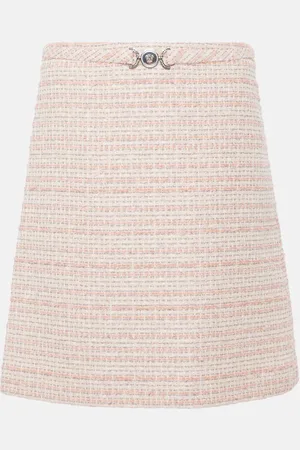 VERSACE Tweed miniskirt