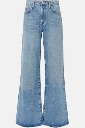 AGOLDE Clara low-rise wide-leg jeans