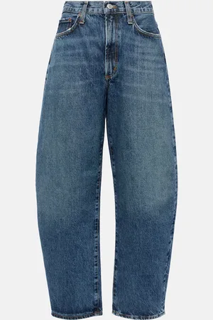 AGOLDE Balloon high-rise barrel-leg jeans