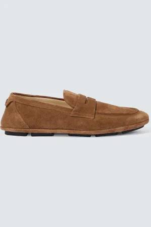 Dolce & Gabbana Suede penny loafers