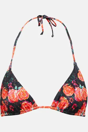 Bananhot Bell floral tringle bikini top