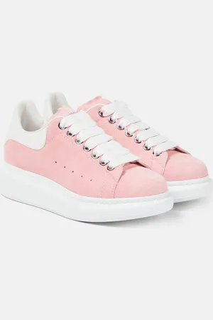 Alexander McQueen Oversized suede sneakers