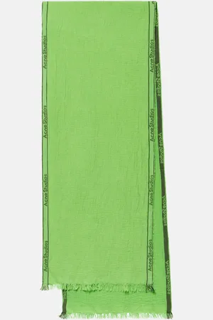 Acne Studios Cotton and linen scarf
