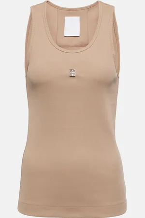 Givenchy 4G ribbed-knit cotton tank top