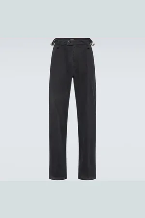 Balenciaga Cotton canvas straight pants