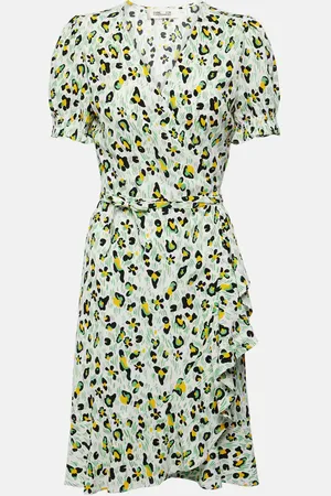 Diane von Furstenberg Emilia printed wrap dress