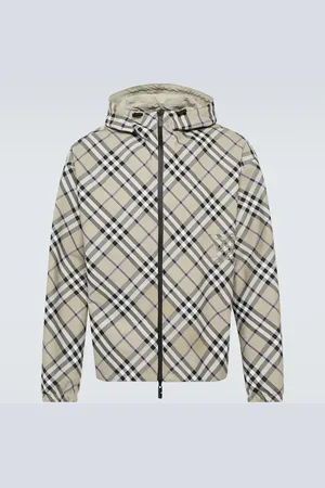 Burberry Check raincoat