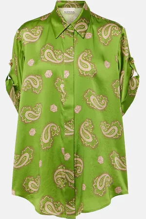 ALÉMAIS AlÃ©mais Dice paisley silk shirt
