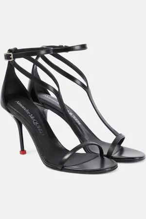 Alexander McQueen Harness leather sandals