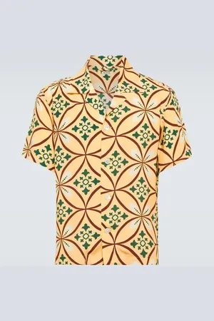 BODE Greer printed bowling shirt