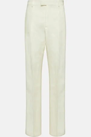 Bottega Veneta Linen straight pants