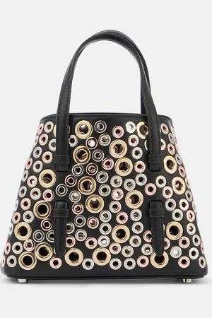 Alaïa AlaÃ¯a Mina 20 embellished leather tote bag