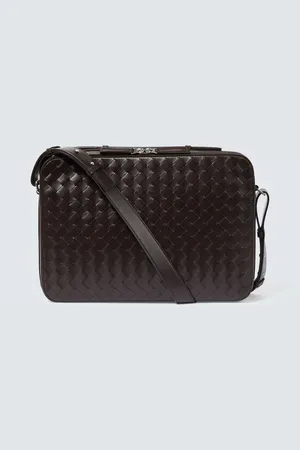 Bottega Veneta Getaway Slim Intrecciato leather briefcase