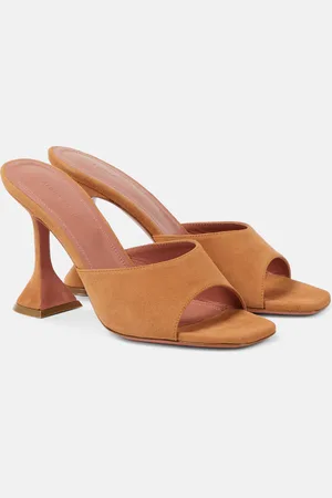Amina Muaddi Lupita 95 suede mules
