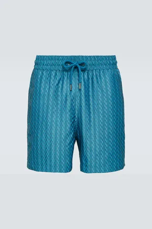 Frescobol Carioca Copacabana jacquard swim shorts
