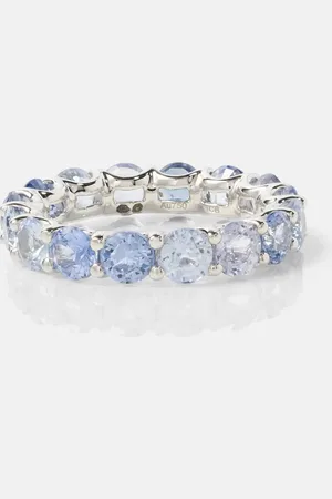BUCHERER FINE JEWELLERY Pastello 18kt white ring with sapphires