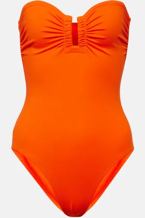 ERES CassiopÃ©e strapless bustier swimsuit