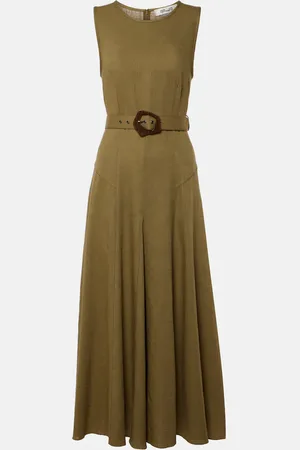 Diane von Furstenberg Elliot belted maxi dress
