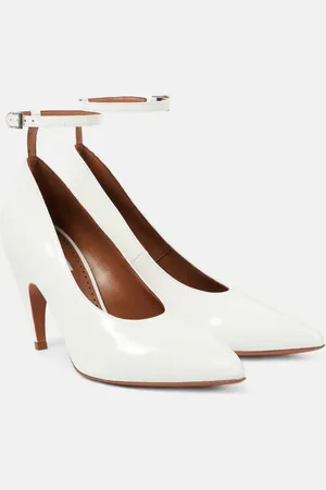 Alaïa AlaÃ¯a Shark patent leather pumps