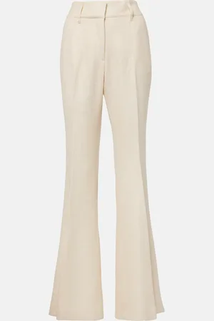 GABRIELA HEARST Rhein silk and wool flared pants