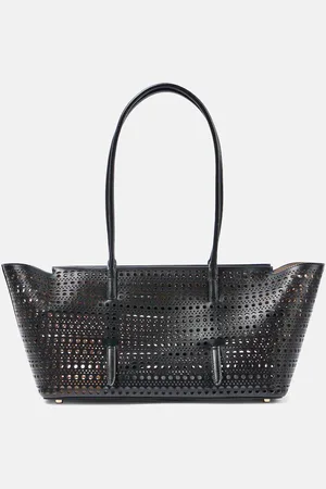 Alaïa AlaÃ¯a New Mina 32 leather shoulder bag