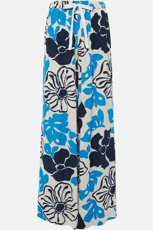 FAITHFULL THE BRAND Kartika floral wide-leg pants