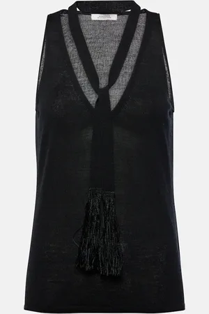 Dorothee Schumacher Refined Essentials wool and cotton tank top